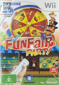 Funfair Party PAL Wii PAL box art